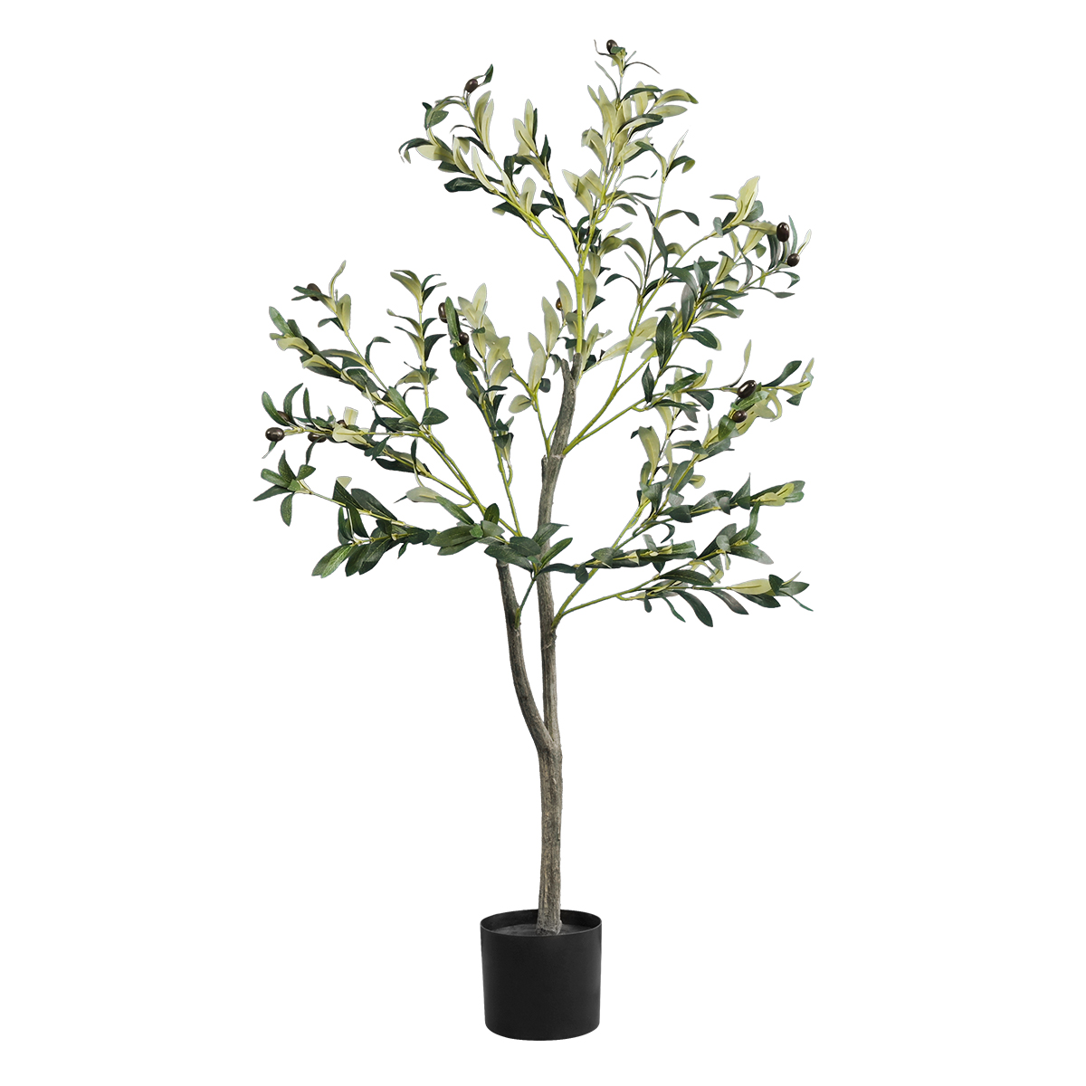 GloboStar® Artificial Garden OLIVE TREE 20053 Τεχνητό Διακοσμητικό Φυτό Ελιά Υ120cm - Image 2