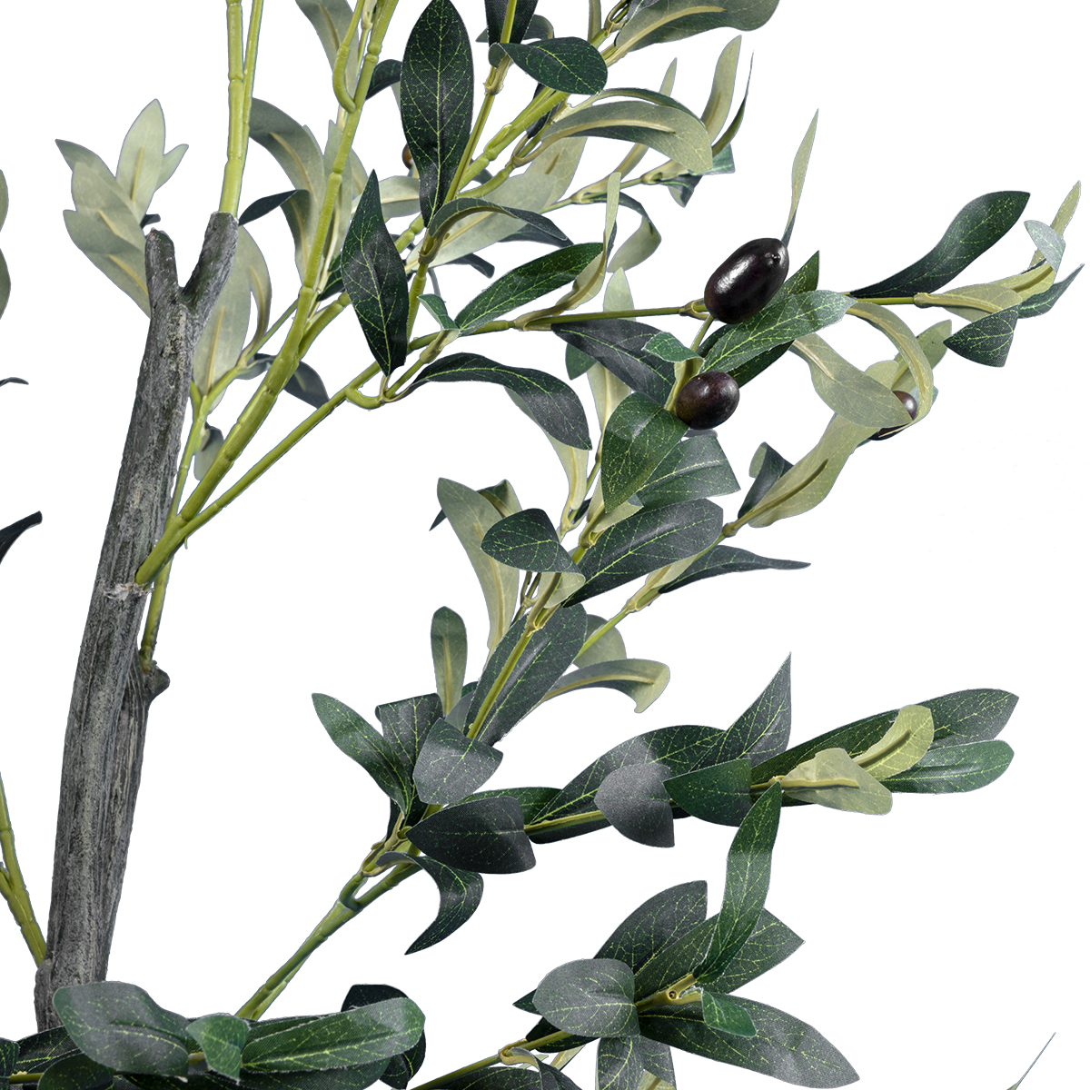 GloboStar® Artificial Garden OLIVE TREE 20053 Τεχνητό Διακοσμητικό Φυτό Ελιά Υ120cm - Image 3