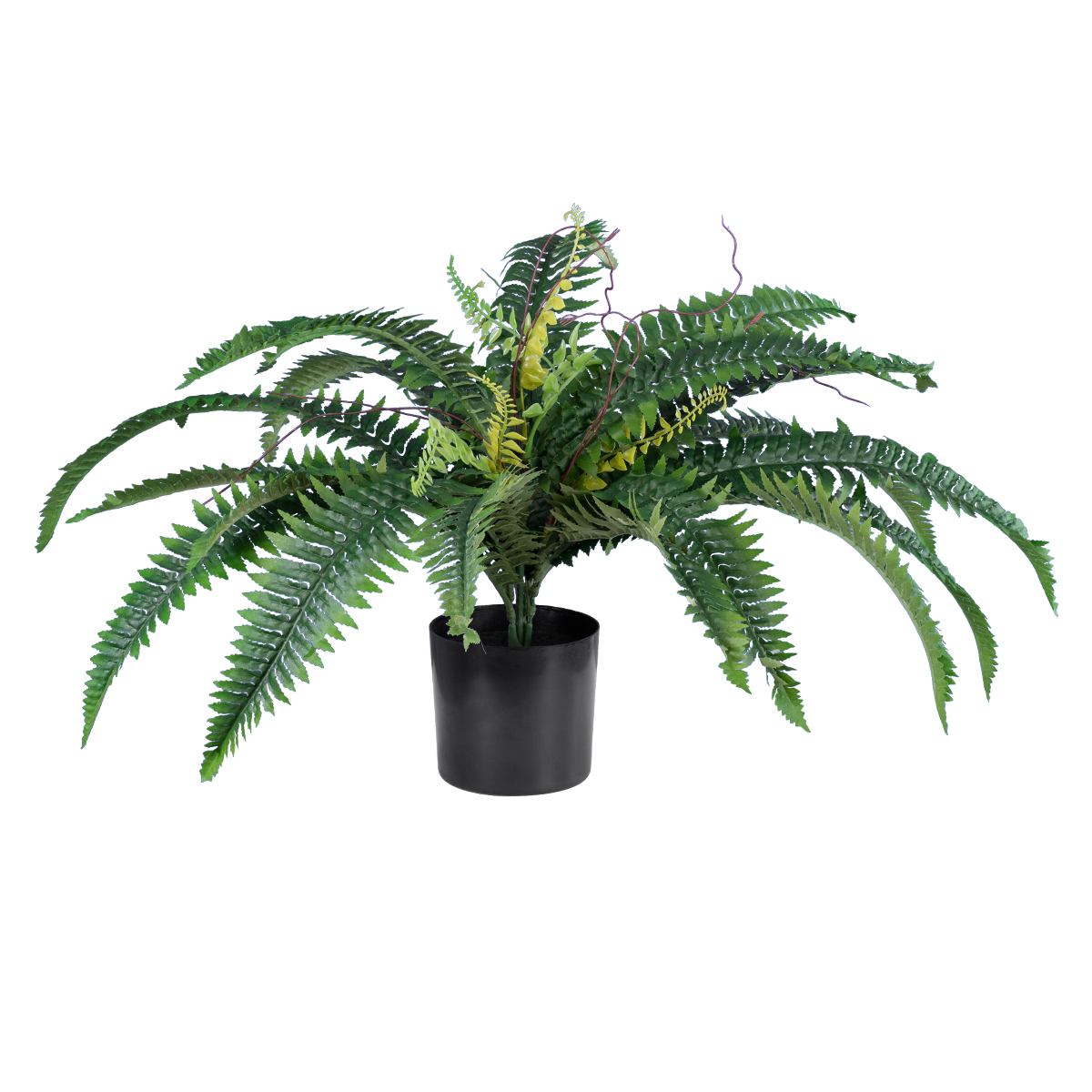 GloboStar® Artificial Garden FERN 20058 Τεχνητό Διακοσμητικό Φυτό Φτέρη Υ40cm - Image 2