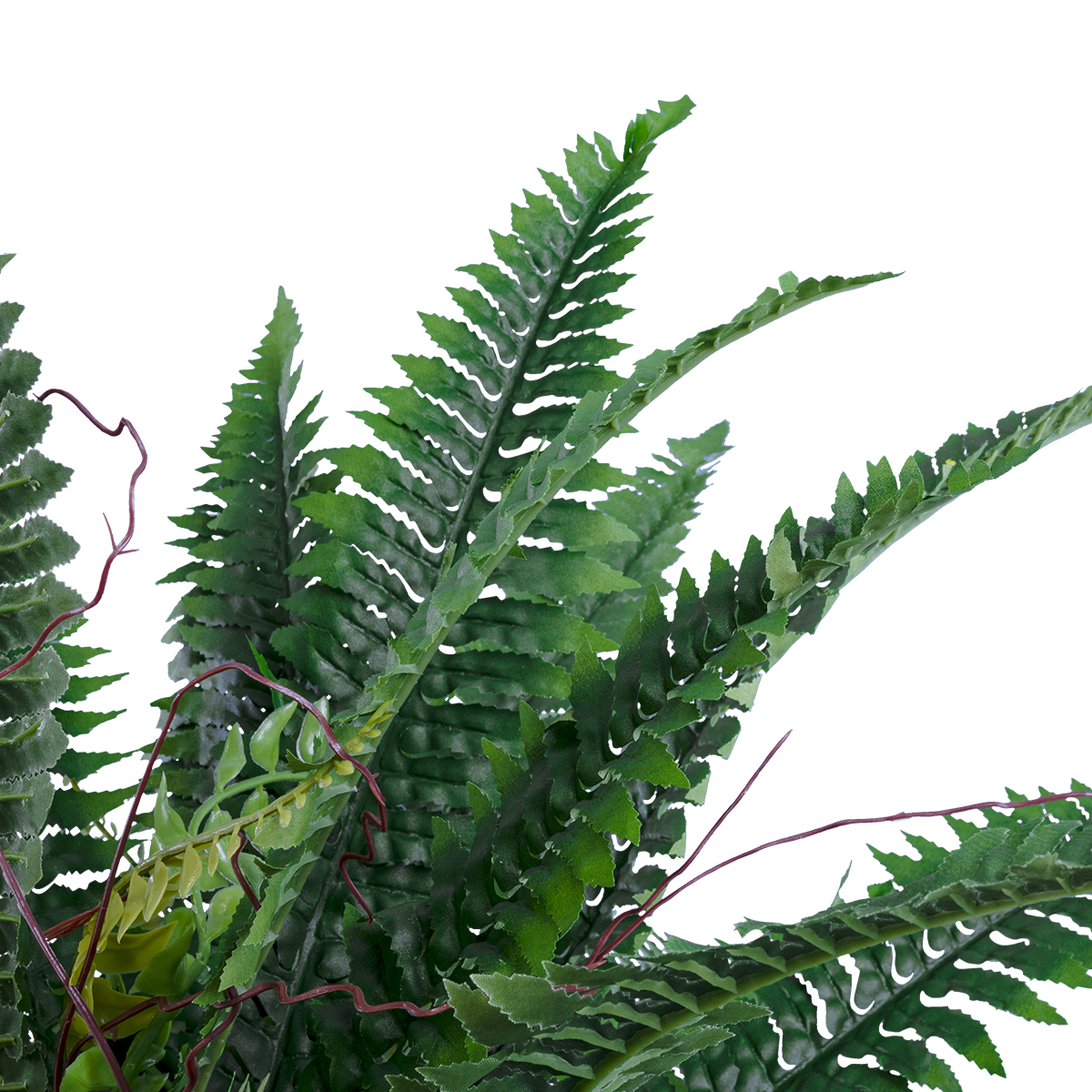 GloboStar® Artificial Garden FERN 20058 Τεχνητό Διακοσμητικό Φυτό Φτέρη Υ40cm - Image 3