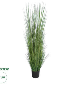 GloboStar® Artificial Garden PAMPAS GRASS 20071 Τεχνητό Διακοσμητικό Φυτό Γρασίδι της Πάμπας Υ150cm