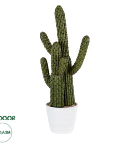 GloboStar® Artificial Garden CARNEGIEA CACTUS 20100 Τεχνητό Διακοσμητικό Φυτό Κάκτος Σαγκουάρο Υ63cm