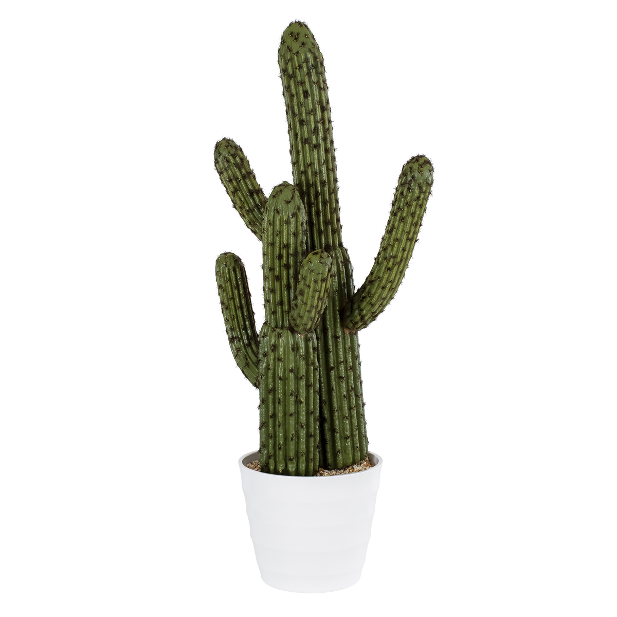 GloboStar® Artificial Garden CARNEGIEA CACTUS 20100 Τεχνητό Διακοσμητικό Φυτό Κάκτος Σαγκουάρο Υ63cm - Image 2