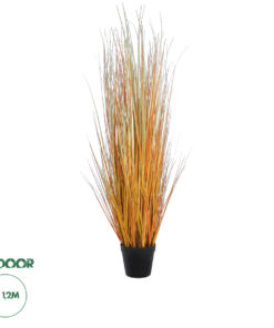 GloboStar® Artificial Garden BUCHANAN'S SEDGE GRASS 20115 Τεχνητό Διακοσμητικό Φυτό Γρασίδι του Μπουχανάν Υ120cm