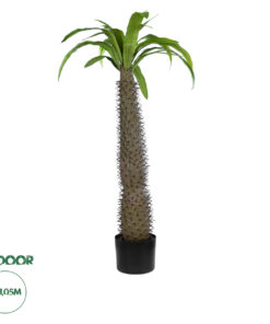 GloboStar® Artificial Garden PACHYPODIUM LAMEREI PALM TREE 20129 Τεχνητό Διακοσμητικό Φυτό Φοίνικας της Μαγαδασκάρης Υ105cm