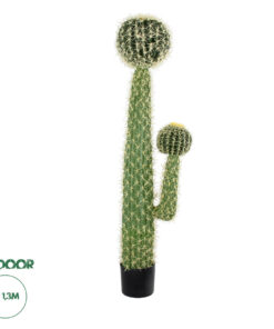 GloboStar® Artificial Garden CARNEGIEA CACTUS 20134 Τεχνητό Διακοσμητικό Φυτό Κάκτος Σαγκουάρο Υ150cm