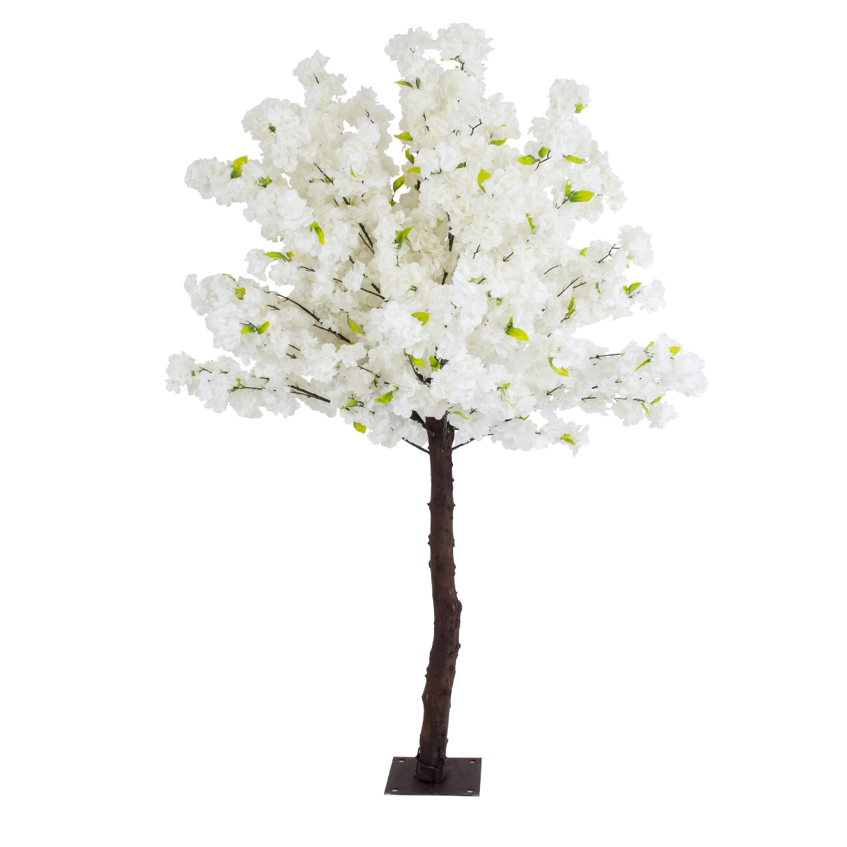 GloboStar® Artificial Garden BIANCA CHERRY BLOSSOM TREE 20141 Τεχνητό Διακοσμητικό Δέντρο Λευκή Κερασιά Υ160cm - Image 2