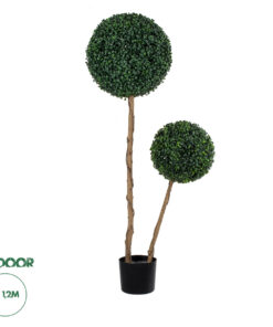 GloboStar® Artificial Garden BUXUS 20142 Τεχνητό Διακοσμητικό Φυτό Πυξός Υ120cm