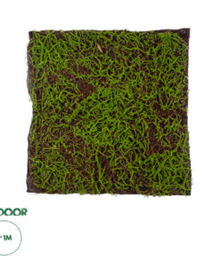 GloboStar® Artificial Garden BRYOPHYTA 20143 Τεχνητό Διακοσμητικό Πάνελ Φυλλωσιάς - Κάθετος Κήπος Βρύα Μ100 x Π100 x Υ5cm