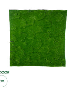 GloboStar® Artificial Garden BRYOPHYTA 20145 Τεχνητό Διακοσμητικό Πάνελ Φυλλωσιάς - Κάθετος Κήπος Βρύα Μ100 x Π100 x Υ3cm