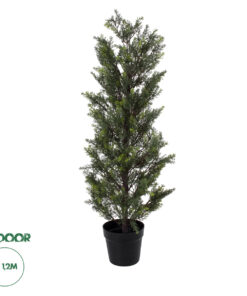GloboStar® Artificial Garden LEMON CYPRESS 20151 Τεχνητό Διακοσμητικό Φυτό Λεμονόκυπάρισσο Υ120cm