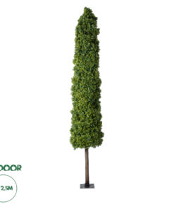 GloboStar® Artificial Garden BUXUS 20158 Τεχνητό Διακοσμητικό Φυτό Πυξός Υ250cm