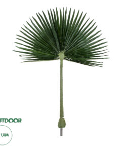 GloboStar® Artificial Garden WASHINGTONIA FILIFERA PALM LEAF 20170 Τεχνητό Διακοσμητικό Φύλο Φοινικόδεντρου Βεντάλια Π135 x Υ180cm