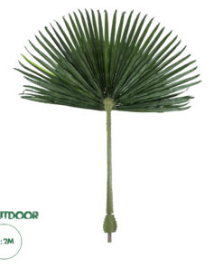 GloboStar® Artificial Garden WASHINGTONIA FILIFERA PALM LEAF 20171 Τεχνητό Διακοσμητικό Φύλο Φοινικόδεντρου Βεντάλια Π170 x Υ200cm