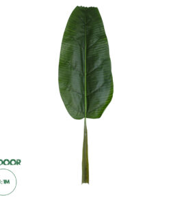 GloboStar® Artificial Garden BANANA TREE LEAF 20177 - Τεχνητό Διακοσμητικό Φύλο Μπανανιάς - Μπανανόδεντρου Π30 x Υ100cm