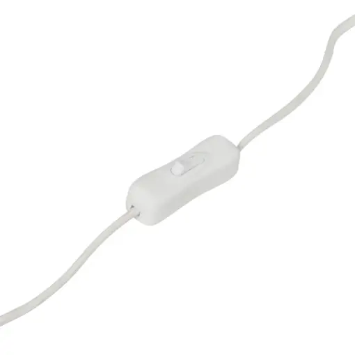 GLOBOSTAR® LUMO 201-0070 Μοντέρνο Επιδαπέδιο Φωτιστικό με Ντουί 1 x E27 AC 220-240V IP20 - Μπεζ & Μαύρο - Μ37 x Π36 x Υ136cm - Image 8