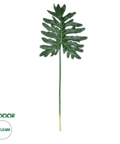GloboStar® Artificial Garden TARO LEAF 20221 Τεχνητό Διακοσμητικό Φύλο Κολοκασίας Π24 x Υ84cm