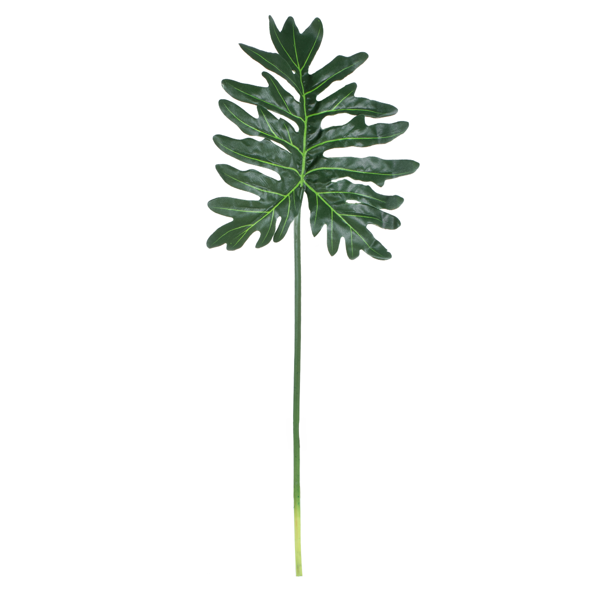 GloboStar® Artificial Garden TARO LEAF 20221 Τεχνητό Διακοσμητικό Φύλο Κολοκασίας Π24 x Υ84cm - Image 2