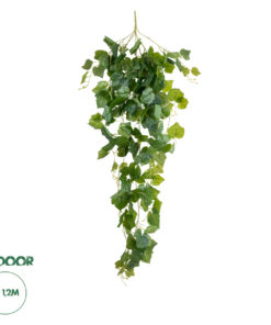 GloboStar® Artificial Garden IVY HANGING BRANCH 20248 Τεχνητό Διακοσμητικό Κρεμαστό Φυτό Κισσός Υ120cm