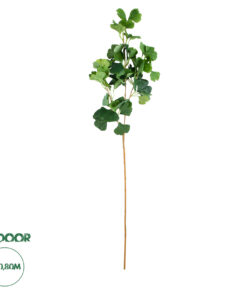 GloboStar® Artificial Garden GINKGO BRANCH 20259 Τεχνητό Διακοσμητικό Κλαδί Γκίγκο Π22 x Υ80cm