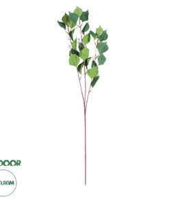 GloboStar® Artificial Garden APPLE BRANCH 20261 Τεχνητό Διακοσμητικό Κλαδί Μηλιάς Π25 x Υ80cm