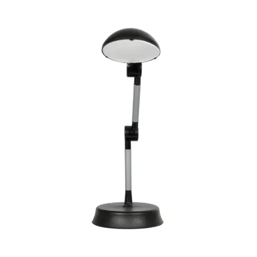 GLOBOSTAR® MICHEL 202-0061 Μοντέρνο Επιτραπέζιο Φωτιστικό Γραφείου LED 6W 540lm 120° AC 220-240V IP20 Ψυχρό Λευκό 6000K - Lumileds SMD Chip - Μαύρο - Μ15 x Π15 x Υ51cm - 2 Χρόνια Εγγύηση - Image 5
