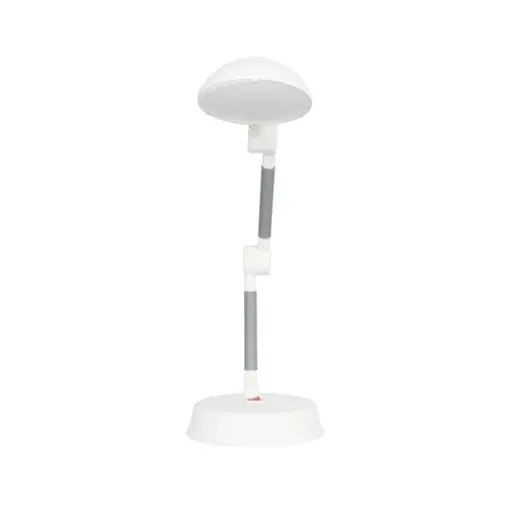 GLOBOSTAR® MICHEL 202-0062 Μοντέρνο Επιτραπέζιο Φωτιστικό Γραφείου LED 6W 540lm 120° AC 220-240V IP20 Ψυχρό Λευκό 6000K - Lumileds SMD Chip - Λευκό - Μ15 x Π15 x Υ51cm - 2 Χρόνια Εγγύηση - Image 5