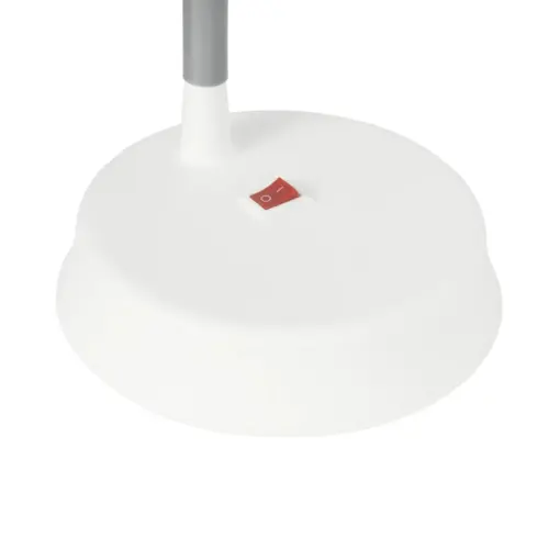 GLOBOSTAR® MICHEL 202-0062 Μοντέρνο Επιτραπέζιο Φωτιστικό Γραφείου LED 6W 540lm 120° AC 220-240V IP20 Ψυχρό Λευκό 6000K - Lumileds SMD Chip - Λευκό - Μ15 x Π15 x Υ51cm - 2 Χρόνια Εγγύηση - Image 7