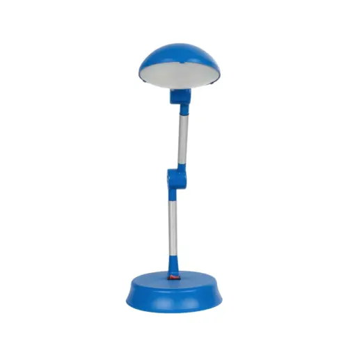 GLOBOSTAR® MICHEL 202-0063 Μοντέρνο Επιτραπέζιο Φωτιστικό Γραφείου LED 6W 540lm 120° AC 220-240V IP20 Ψυχρό Λευκό 6000K - Lumileds SMD Chip - Μπλε - Μ15 x Π15 x Υ51cm - 2 Χρόνια Εγγύηση - Image 5