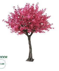 GloboStar® Artificial Garden RHODODENDRON TREE 20363 Τεχνητό Διακοσμητικό Δέντρο Ροδόδενδρο Υ350cm