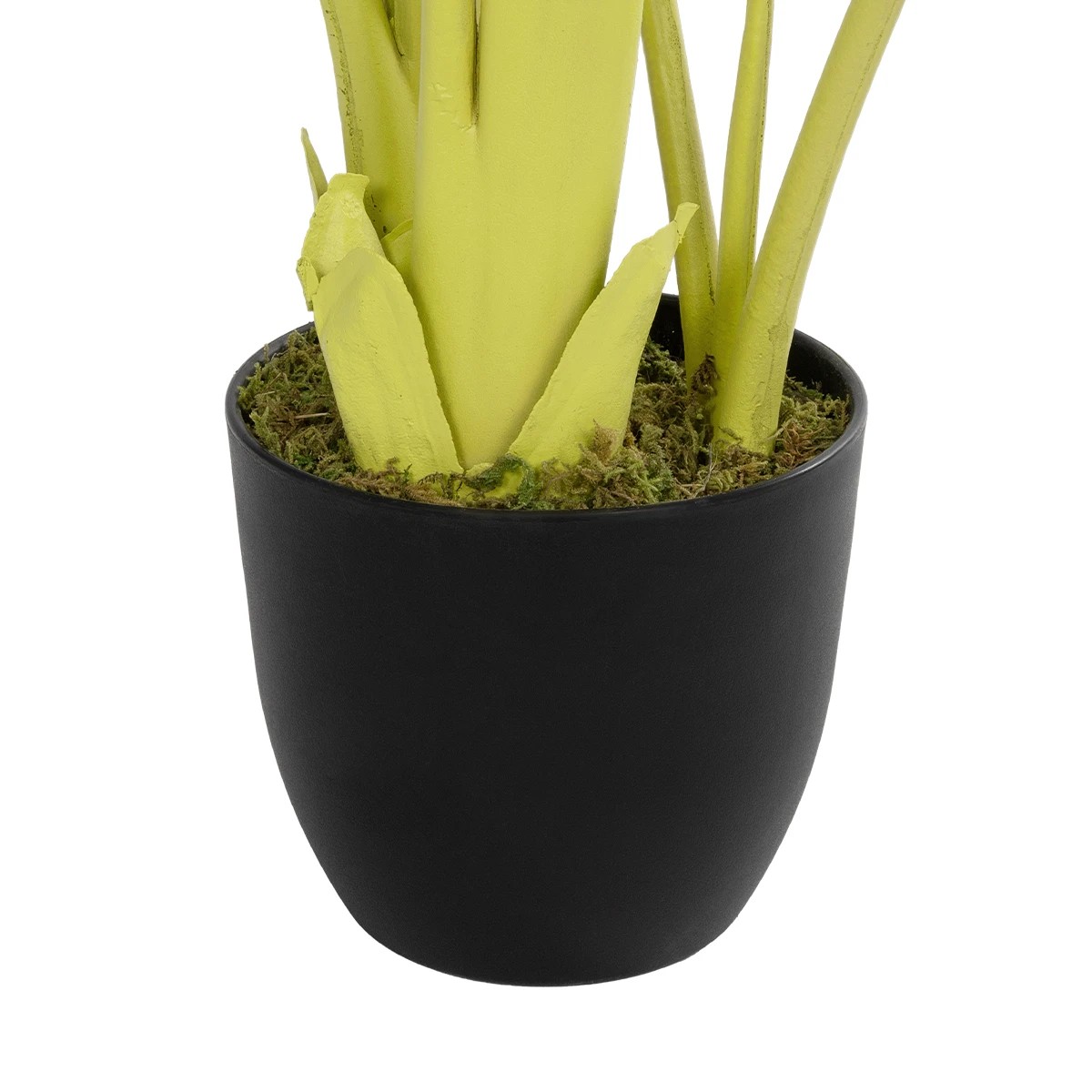 GloboStar® Artificial Garden YELLOW STRELITZIA 20367 Τεχνητό Διακοσμητικό Φυτό Κίτρινη Στερλίτσια Υ120cm - Image 4