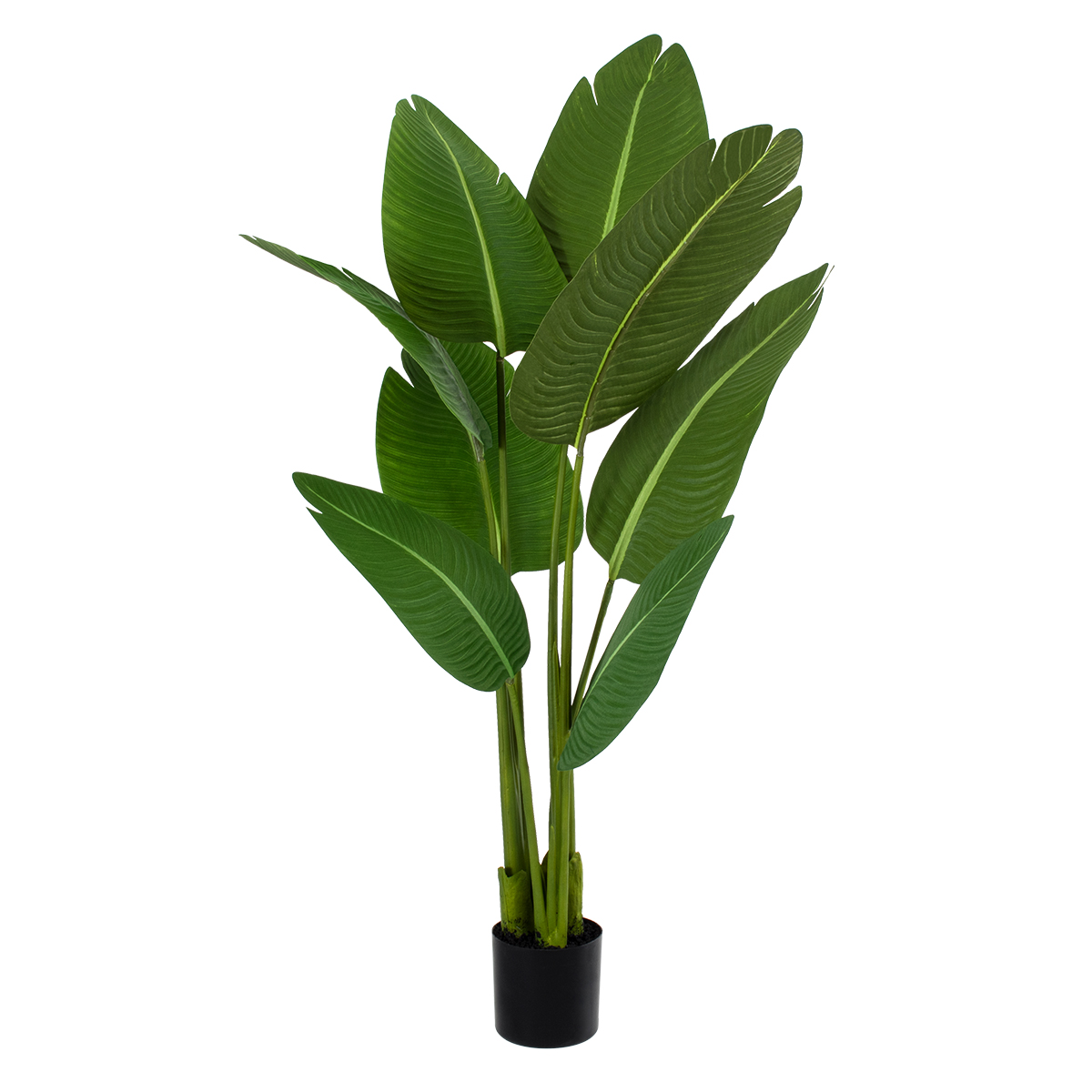 GloboStar® Artificial Garden GREEN STRELITZIA 20369 Τεχνητό Διακοσμητικό Φυτό Πράσινη Στερλίτσια Υ120cm - Image 2