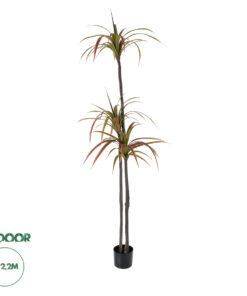 GloboStar® Artificial Garden DRAGON BLOOD TREE 20371 - Τεχνητό Διακοσμητικό Φυτό Δράκαινα Υ220cm