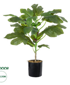 GloboStar® Artificial Garden FIG TREE 20380 Τεχνητό Διακοσμητικό Φυτό Συκιά Υ50cm
