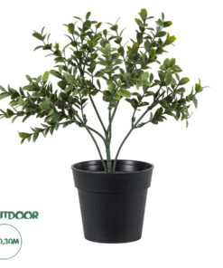 GloboStar® Artificial Garden BUXUS 20388 Τεχνητό Διακοσμητικό Φυτό Πυξός Υ30cm