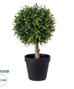 GloboStar® Artificial Garden FICUS BENJAMINA TREE 20397 Τεχνητό Διακοσμητικό Φυτό Φίκος Μπενζαμίνη Υ35cm