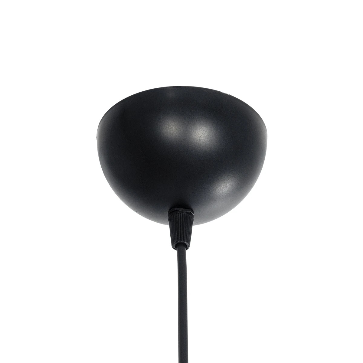 GLOBOSTAR® KYCLOS 203-0048 Boho Κρεμαστό Φωτιστικό Οροφής με Ντουί 1 x E27 AC 220-240V IP20 - Μαύρο - M40 x Π40 x Υ25.5cm - Image 9