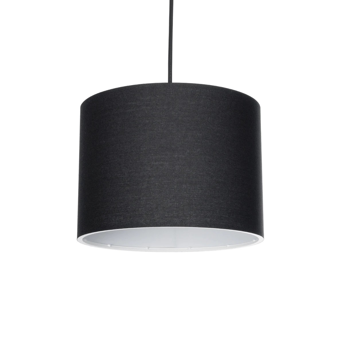 GLOBOSTAR® BLAZE 203-0109 Μοντέρνο Κρεμαστό Φωτιστικό Οροφής με Ντουί 1 x E27 AC 220-240V IP20 - Μαύρο - Μ22 x Π22 x Υ20cm