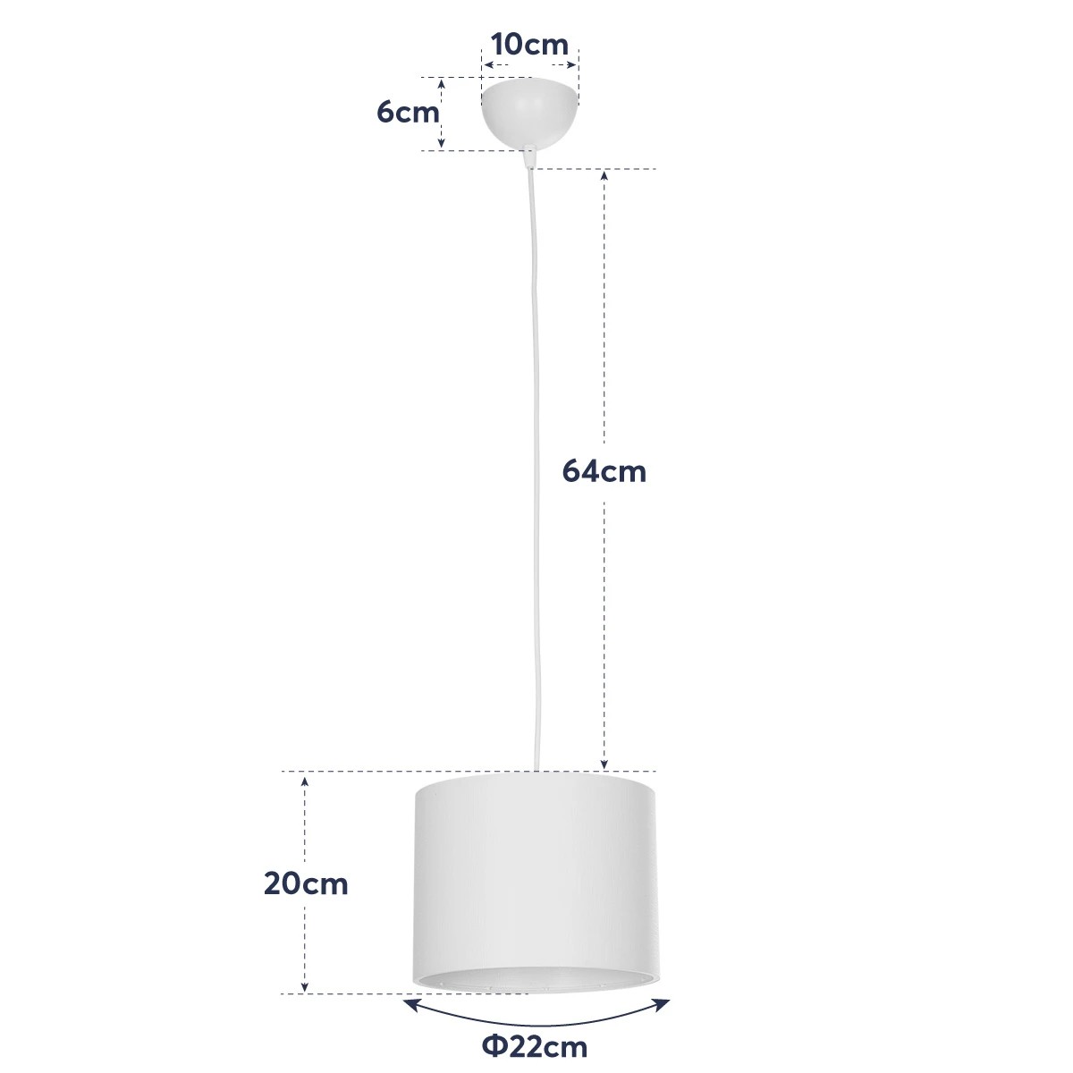 GLOBOSTAR® BLAZE 203-0109 Μοντέρνο Κρεμαστό Φωτιστικό Οροφής με Ντουί 1 x E27 AC 220-240V IP20 - Μαύρο - Μ22 x Π22 x Υ20cm - Image 12