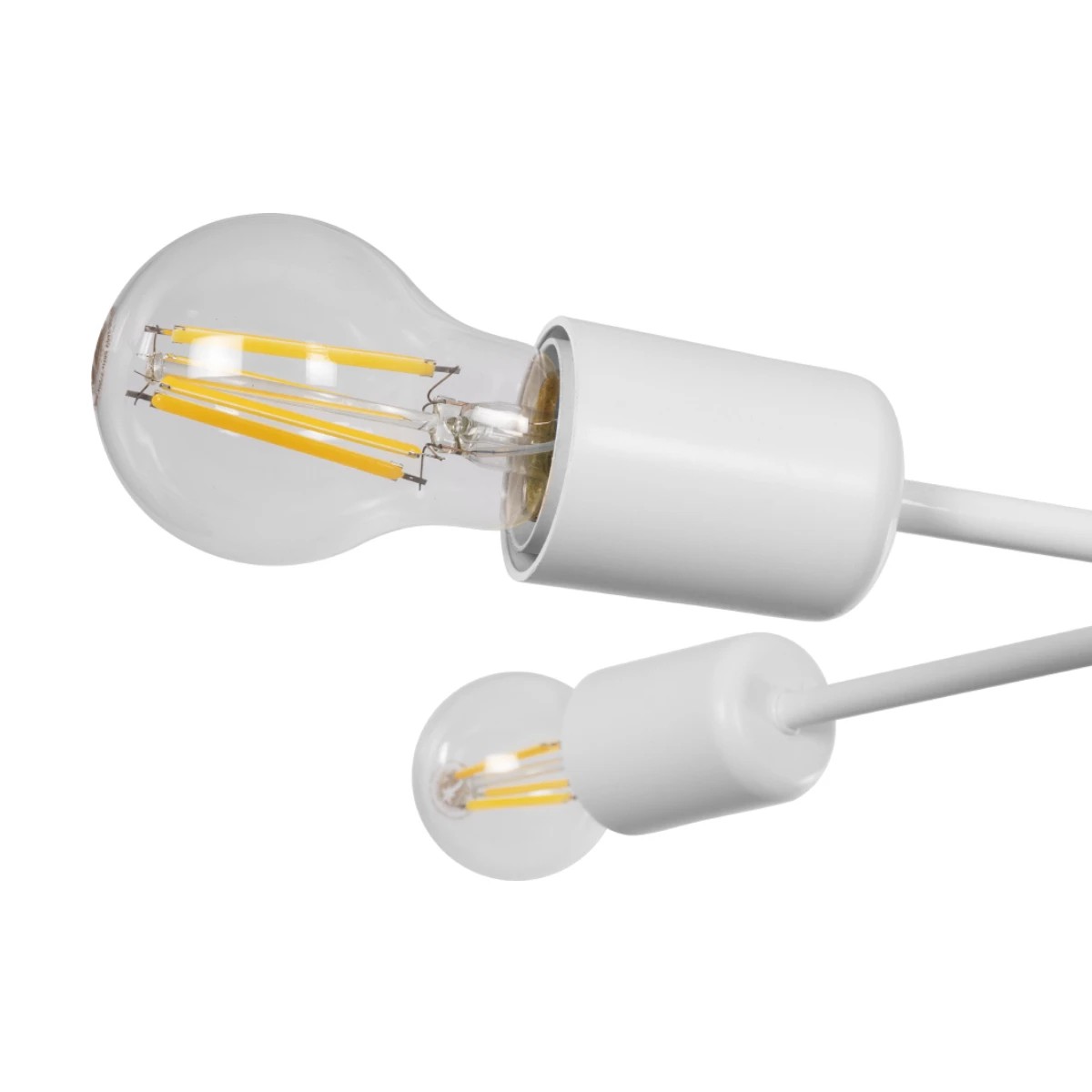 GLOBOSTAR® SPIDI 203-0113 Μοντέρνο Φωτιστικό Οροφής με Ντουί 6 x E27 AC 220-240V IP20 - Λευκό - Μ61 x Π61 x Υ25cm - Image 7