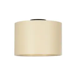 GLOBOSTAR® CILIO 203-0149 Μοντέρνο Φωτιστικό Οροφής με Ντουί 1 x E27 AC 220-240V IP20 - Λευκό - Μ30 x Π30 x Υ22cm
