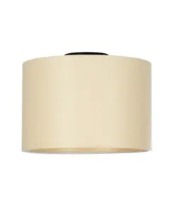 GLOBOSTAR® CILIO 203-0149 Μοντέρνο Φωτιστικό Οροφής με Ντουί 1 x E27 AC 220-240V IP20 - Λευκό - Μ30 x Π30 x Υ22cm