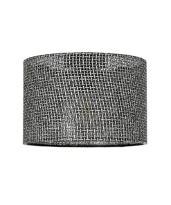 GLOBOSTAR® CILIO 203-0152 Μοντέρνο Φωτιστικό Οροφής με Ντουί 1 x E27 AC 220-240V IP20 - Μαύρο - Μ30 x Π30 x Υ22cm