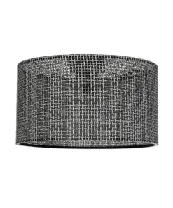 GLOBOSTAR® CILIO 203-0157 Μοντέρνο Φωτιστικό Οροφής με Ντουί 1 x E27 AC 220-240V IP20 - Μαύρο - Μ38 x Π38 x Υ23cm