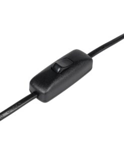 GLOBOSTAR® GAZETA 203-0305 Μοντέρνο Επιτραπέζιο Φωτιστικό Πορτατίφ με Ντουί 1 x E27 AC 220-240V IP20 – Μαύρο & Χρυσό – Μ25 x Π25 x Υ39cm