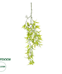 GloboStar® Artificial Garden SALIX MATSUDANA HANGING BRANCH 20411 Τεχνητό Διακοσμητικό Κρεμαστό Φυτό Ιτέα Υ80cm