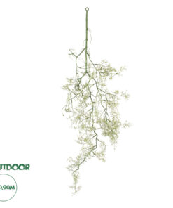 GloboStar® Artificial Garden EUCALYPTUS HANGING BRANCH 20412 Τεχνητό Διακοσμητικό Κρεμαστό Φυτό Ευκάλυπτος Υ90cm