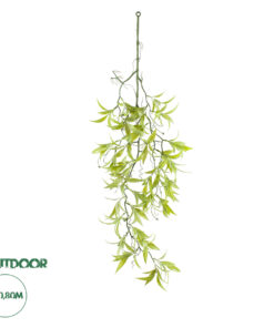 GloboStar® Artificial Garden SALIX MATSUDANA HANGING BRANCH 20414 Τεχνητό Διακοσμητικό Κρεμαστό Φυτό Ιτέα Υ80cm
