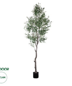 GloboStar® Artificial Garden OLIVE TREE 20429 Τεχνητό Διακοσμητικό Δέντρο Ελιά Υ240cm