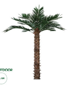 GloboStar® Artificial Garden COCONUT PALM TREE 20436 Τεχνητό Διακοσμητικό Φοινικόδεντρο Κοκοφοίνικας Υ600cm